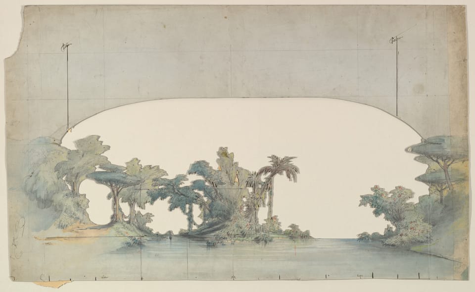  Design for a Stage Set  Eugène Cicéri French 1828–90. https://images.metmuseum.org/CRDImages/dp/original/DP819357.jpg